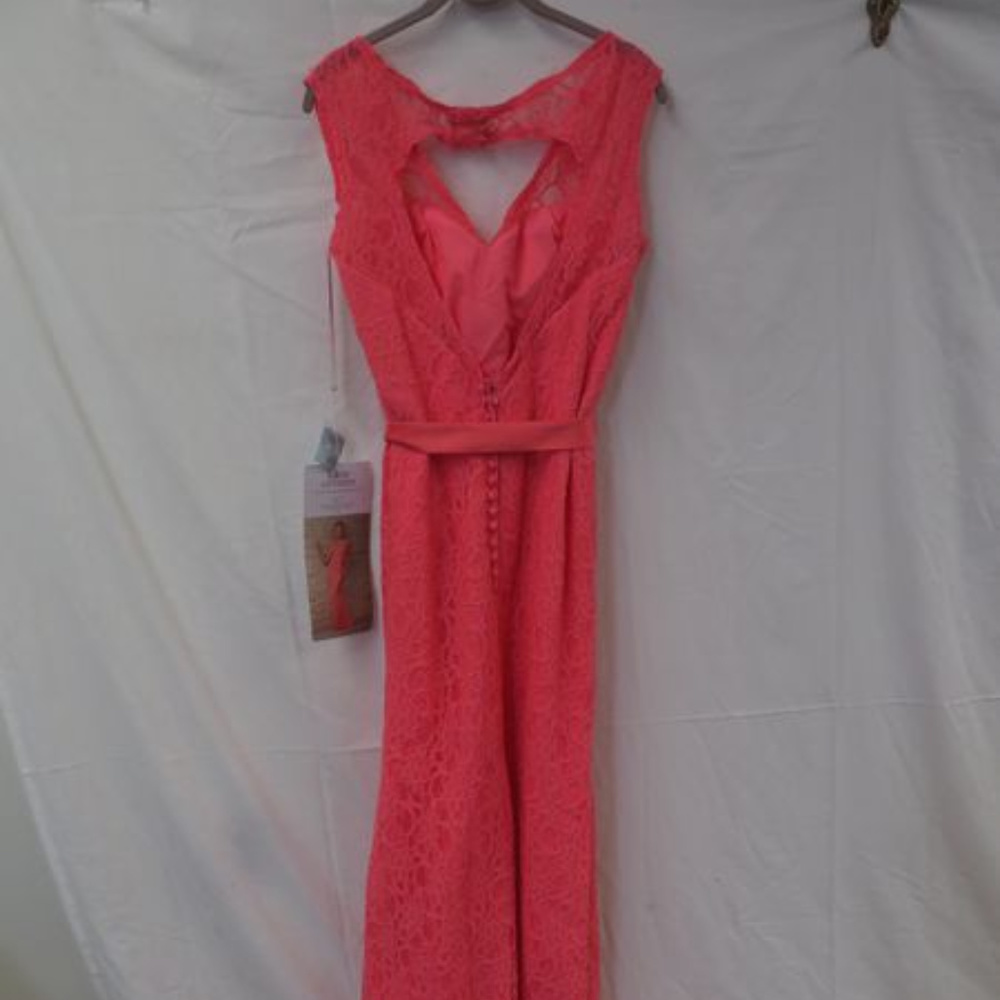 Lace Affairs  Bridesmaid Dress with V-Neckline NWT
